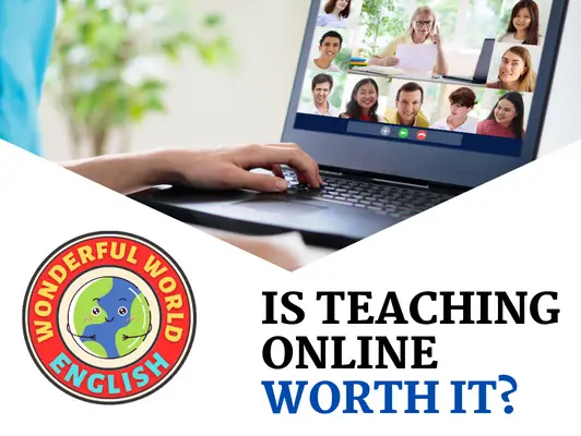 is teaching online worth it