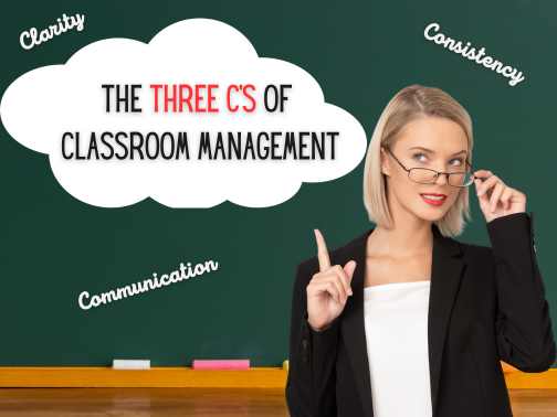 The three C's of classroom management