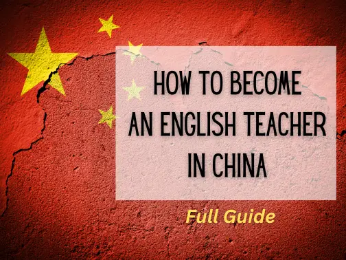 How to become an English teacher in china