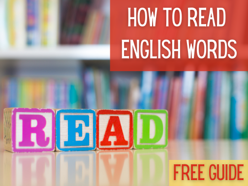 How to Read English Words