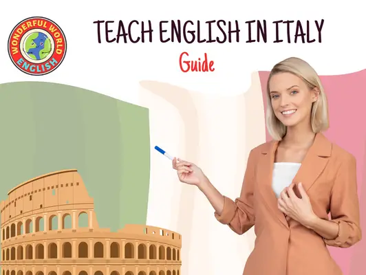 Teach english in Italy