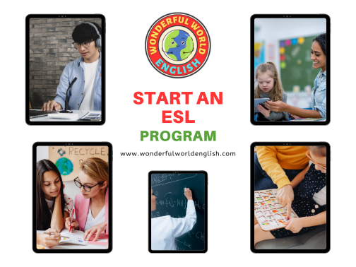 Start an ESL program