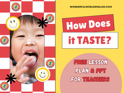 How Does it taste lesson