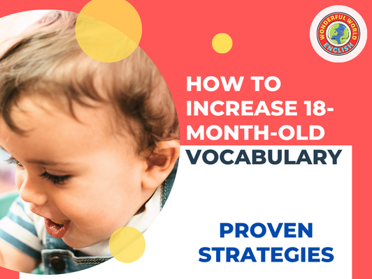 How to increase 18 month old vocabulary