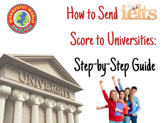 How to send IELTS score to university