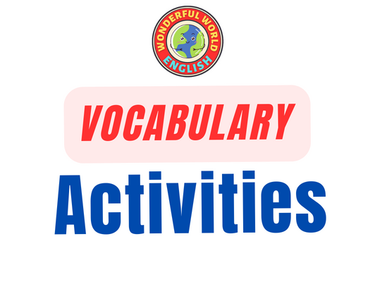 vocabulary word assignments