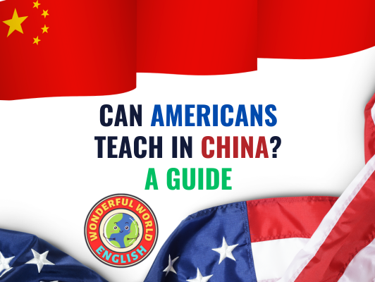 Can Americans teach in China?