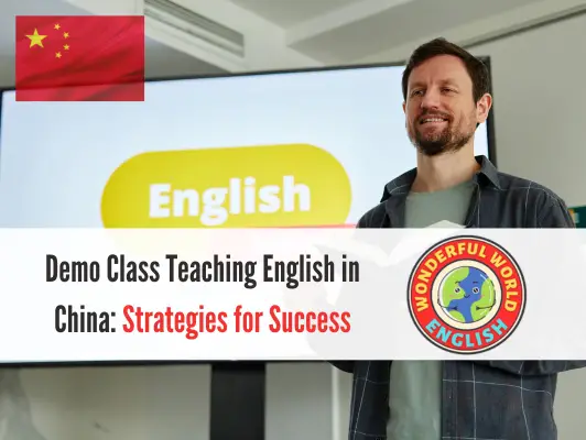 Demo class in China