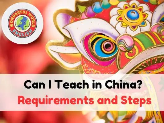 Can I teach in China?