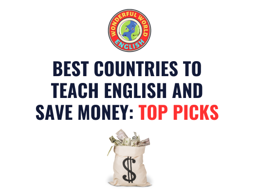 Best countries to teach and save money