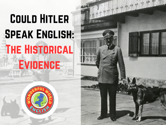 Did Hitler speak English?
