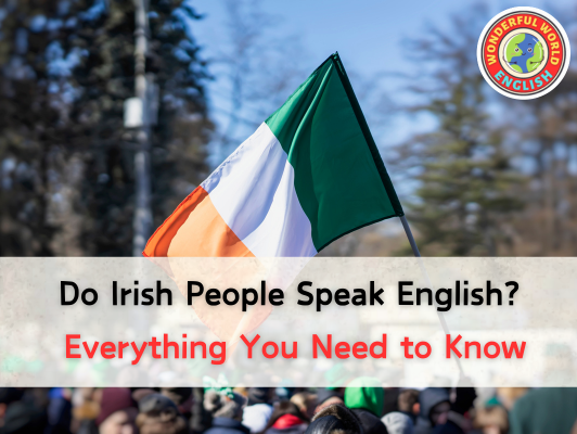 Do Irish people speak English